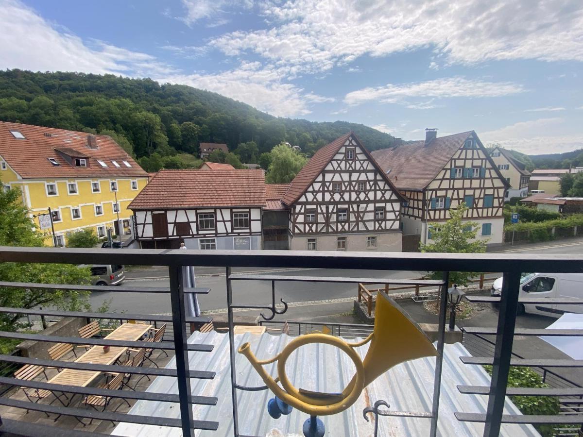 Gasthof Hotel Zur Post Egloffstein 외부 사진