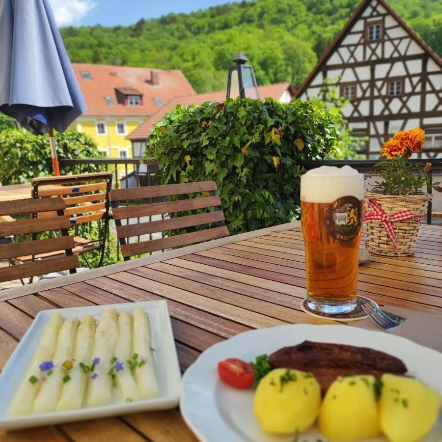 Gasthof Hotel Zur Post Egloffstein 외부 사진